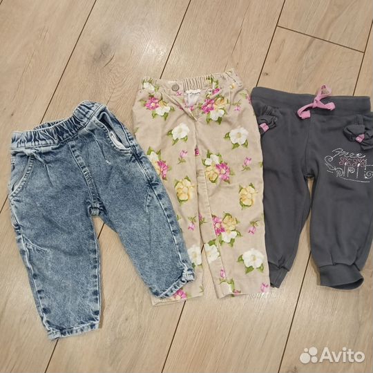 Детские вещи пакетом 74 80 теплые