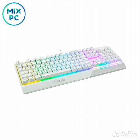 Клавиатура MSI gaming vigor GK30 white