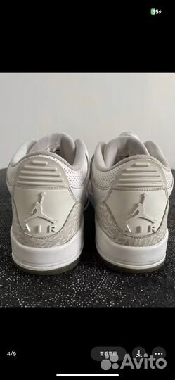 Nike air Jordan 3 retro Pure White