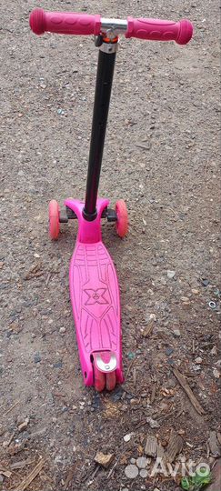 Самокат детский трехколесный бу