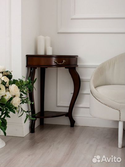 Консоль Угловая Элегант орех арт23859