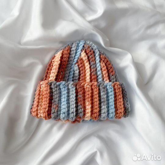 Шапка бини/плюшевая/балаклава с ушками