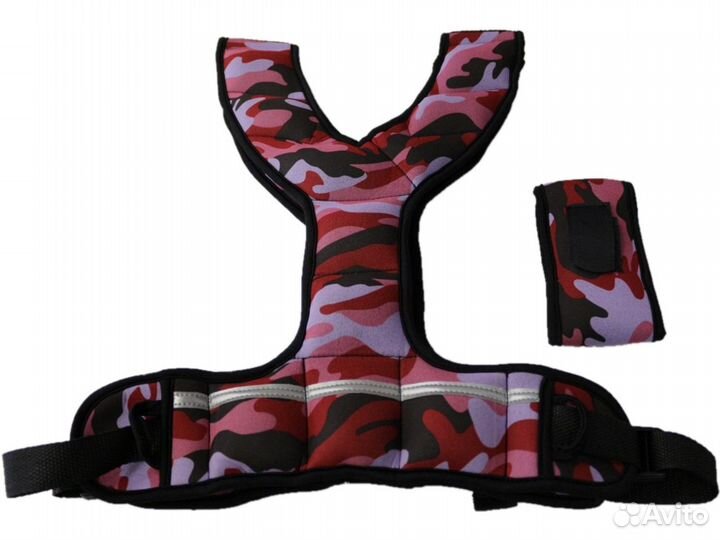 Жилет утяжелитель из неопрена 3 кг