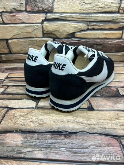 Nike cortez classic синие мужские нейлон