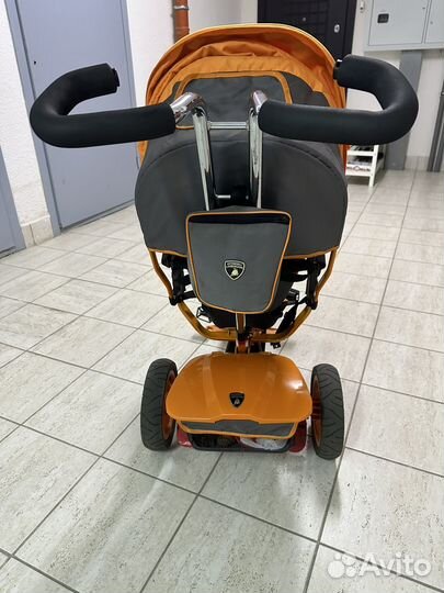 Детский трехколесный велосипед lamborghini