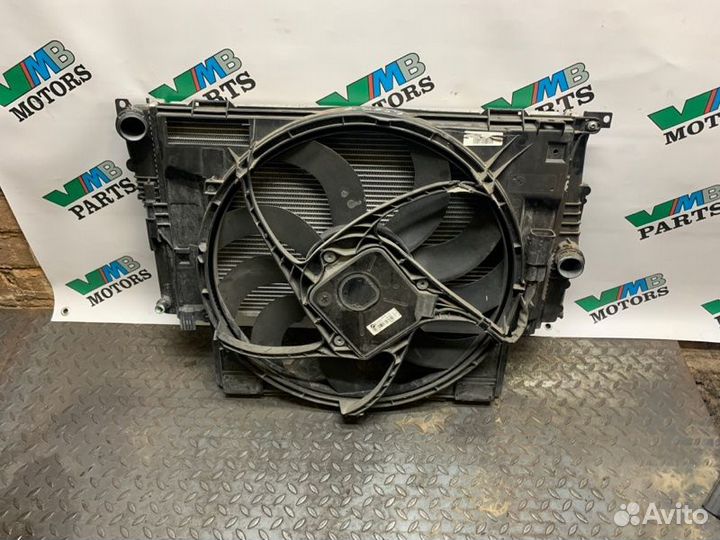 Радиатор с вентилятором в сборе Bmw F20 F30 F32