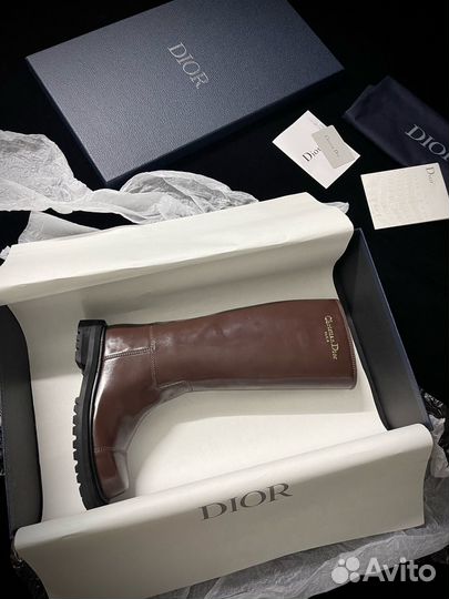 Сапоги christian dior