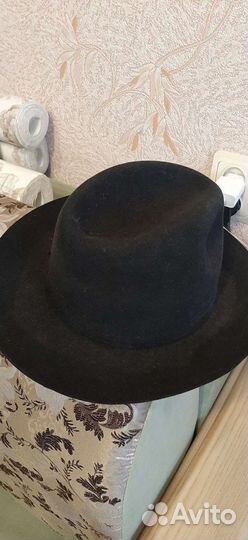 Шляпа мужская кроличья шерсть