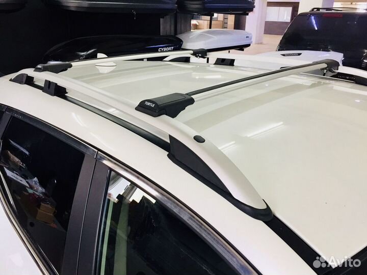 Багажник на крышу Nissan qashqai на рейлинги