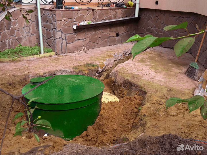 Септик био Малахит 8 дренажный