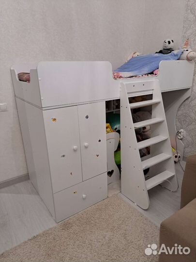 Детская кровать чердак