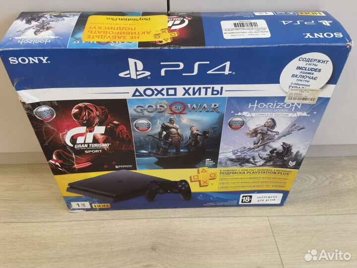 Sony PS4 Slim 1 tb как новая