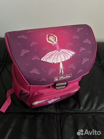 Ранец herlitz. Вес 800 гр