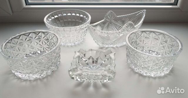 Вазы хрустальные ссср, ладьи,пепельница
