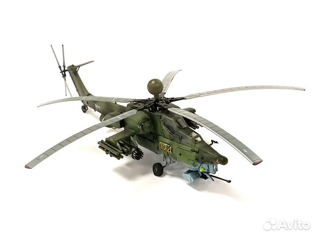 Модель вертолета Ми-28 масштаб 1/72