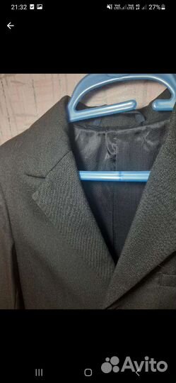 Новый пиджак на мальчика рост 140см (10 лет)