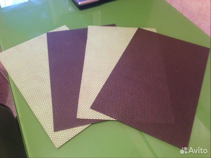 Пакет ковриков 8шт 45/30 сковородки разные