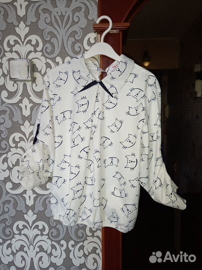 Блузка школьная