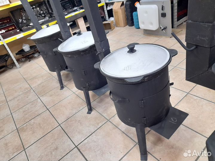 Комплект Казан и Печь 10л