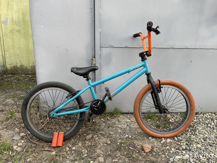 Велосипед 20 BMX tech team goof бирюзово-оранжевый