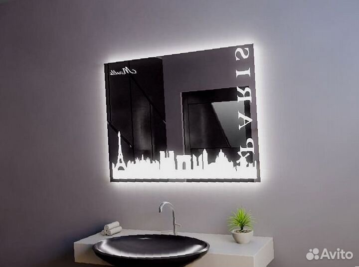 Зеркало в прихожую с подсветкой