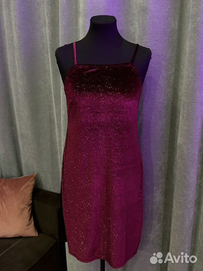 Платье вечернее с блестками