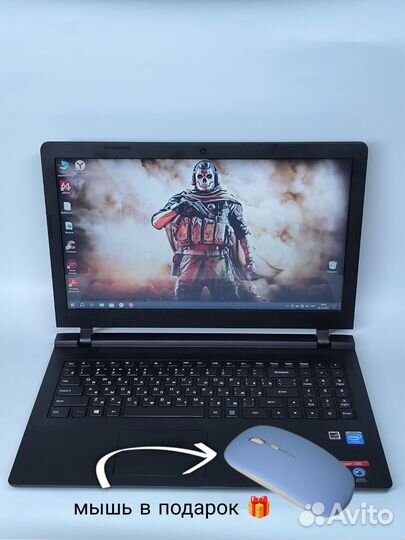 Супер шустрый Ноутбук Lenovo 2ядра / 8гб / Ssd+Hdd