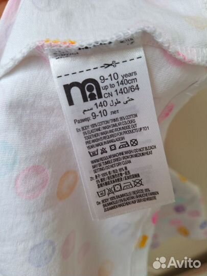 Платье для девочки 134 mothercare оригинал