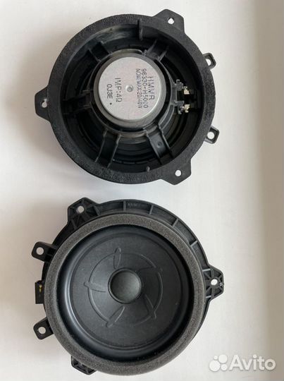 Штатные динамики KIA RIO 4