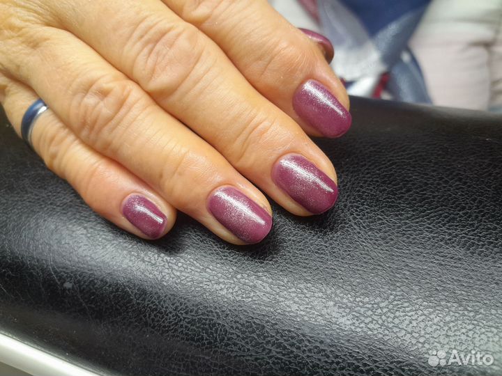 Маникюр с покрытием гель лак