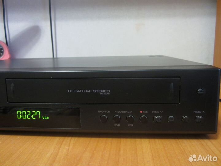 DVD+VHS-рекордер Samsung DVD-VR370 (6HD,Hi-Fi)