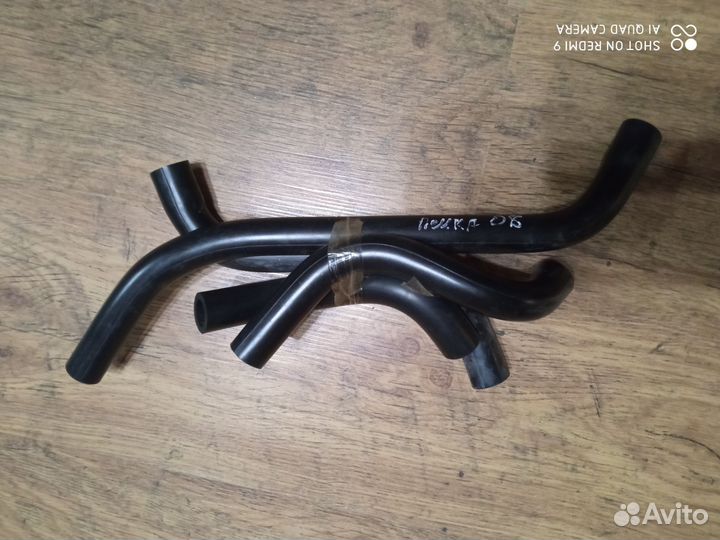 Патрубки печки ваз 2108 (4 шт)