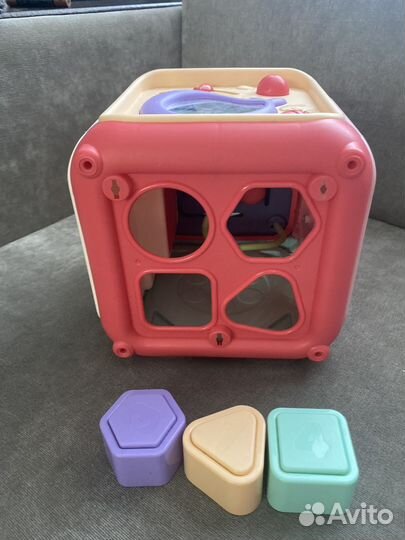 Музыкальный развивающий кубик