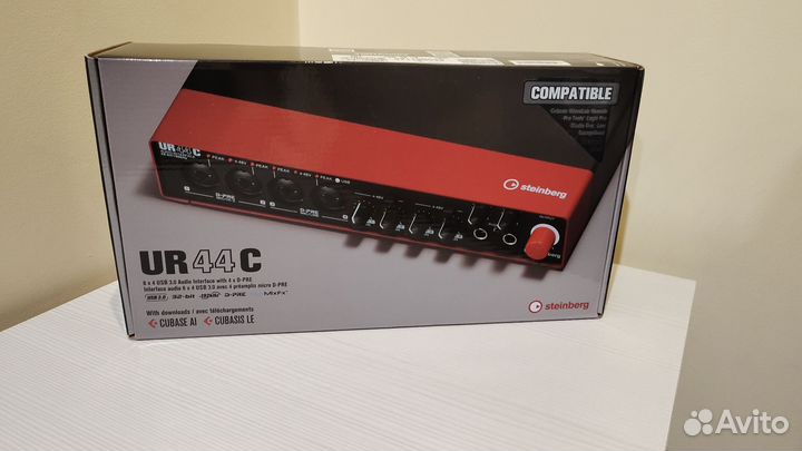 Аудиоинтерфейс Steinberg UR44c (new)