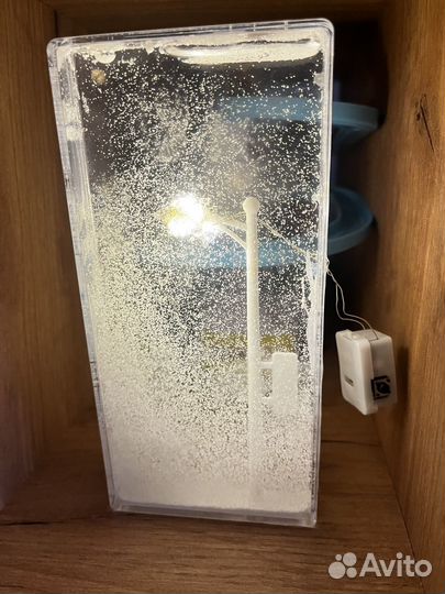 Фонарь со снегом