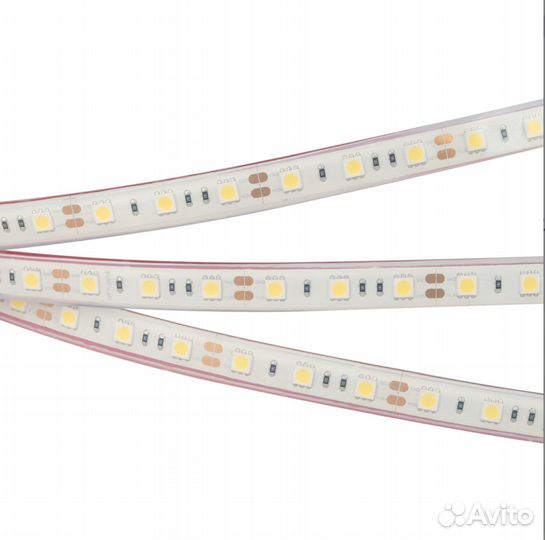 Светодиодная лента герметичная 12V Cool 10K 14.4W