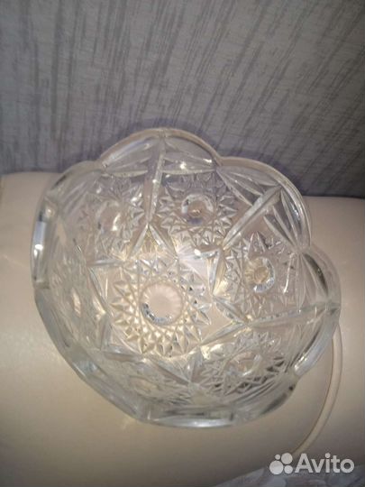 Вазы хрусталь времён СССР