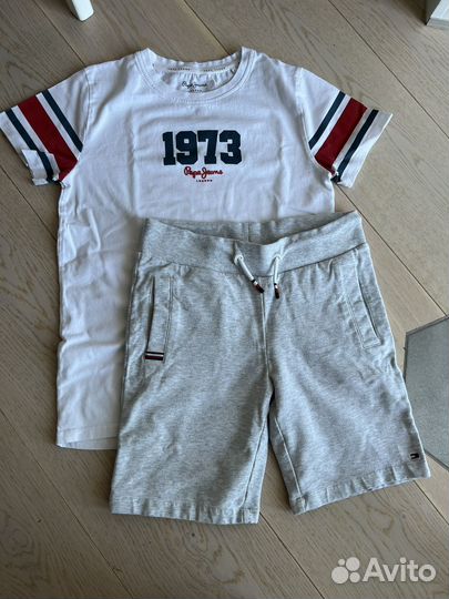 Шорты для мальчика 140см tommy hilfiger оригинал