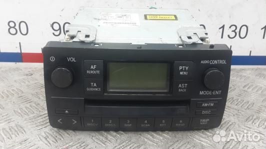 Магнитола toyota corolla E12 (BDN08I401)