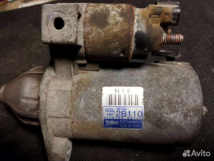 Стартер для Киа Рио,Соул, Мерседес