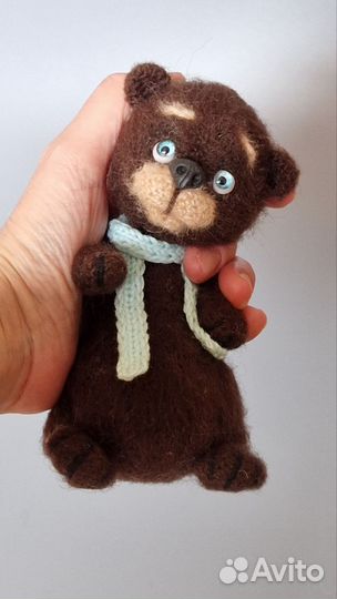 Вязаный мишка