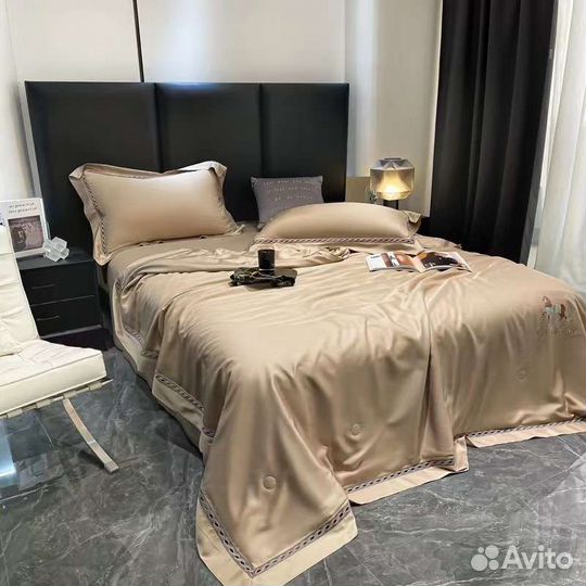 Hermes king size постельное бельё новинка