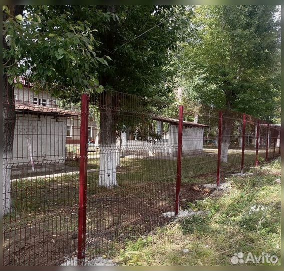 Сетка для забора 3d
