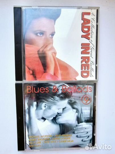 Музыка на CD диски сборники Pop, Rock, Ballads