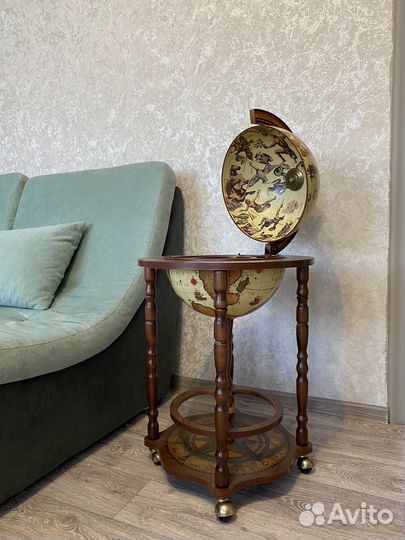 Глобус бар напольный