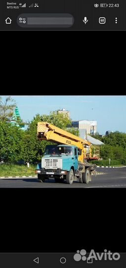 Услуги автовышки агп