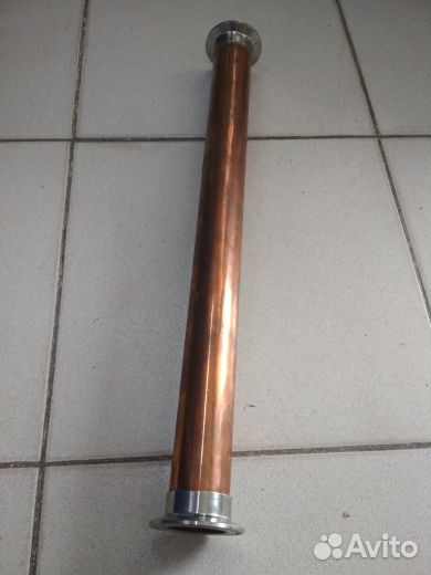 Царга медная 50 см кламп 2 дюйма