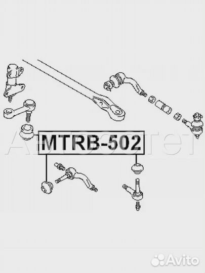 Шаровая опора mtrb-502
