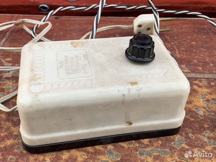 Прибор для выжигания по дереву СССР белый