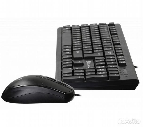 Клавиатура + мышь Оклик 640M, черный